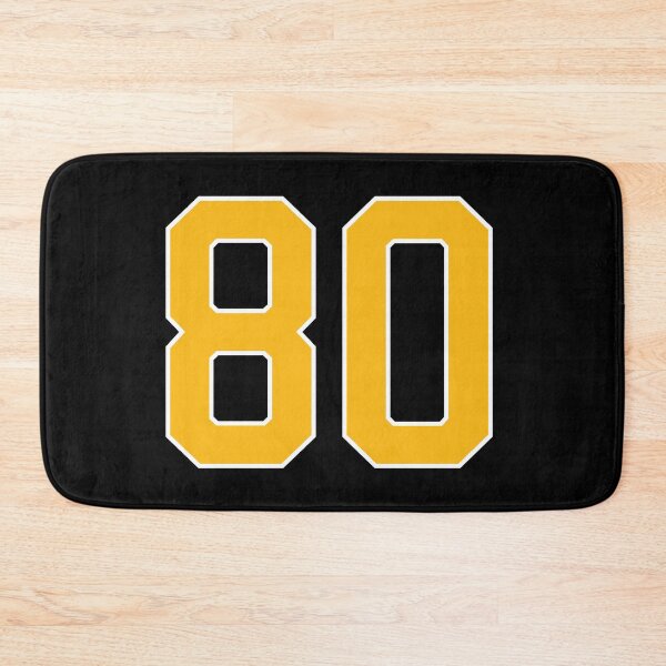 Item preview, Yellow Number 80 lucky sports jersey eighty designed and sold by HeavyStyle.