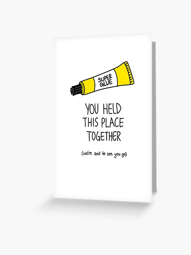 Emotional Support Coworker Greeting Card for Sale by Everythingafter