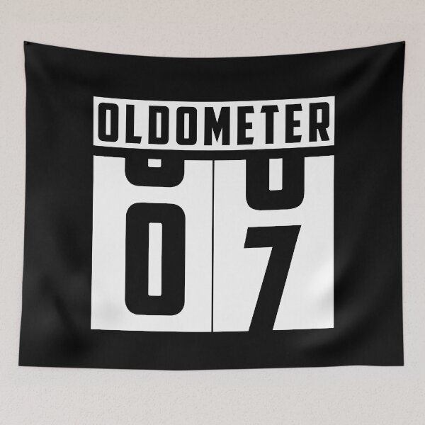 Item preview, Oldometer counter Number 7 birthday designed and sold by HeavyStyle.