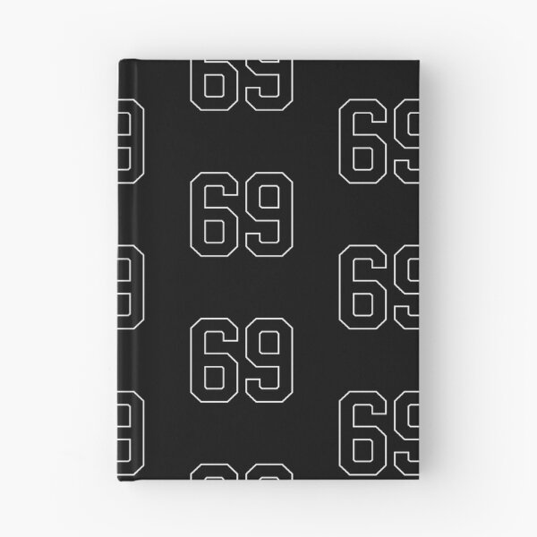 Item preview, Black Number 69 lucky sports jersey sixty nine designed and sold by HeavyStyle.