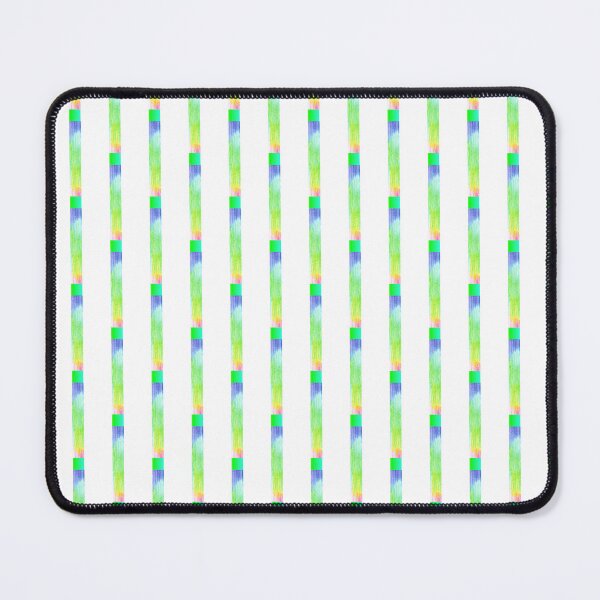 Item preview, White and rainbow vertical striped | colored pencils drawing stripes designed and sold by lausn.