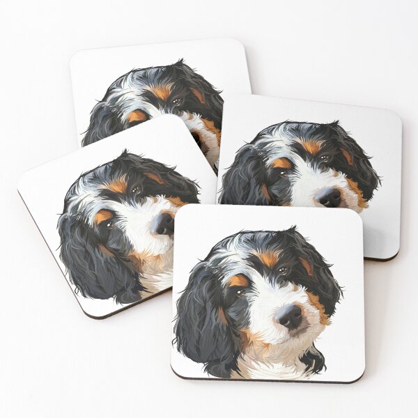 Item preview, Bernedoodle, Aussiedoodle, sheepadoodle designed and sold by PawsoMania.