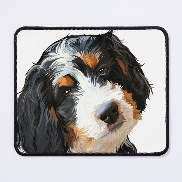 Item preview, Bernedoodle, Aussiedoodle, sheepadoodle designed and sold by PawsoMania.