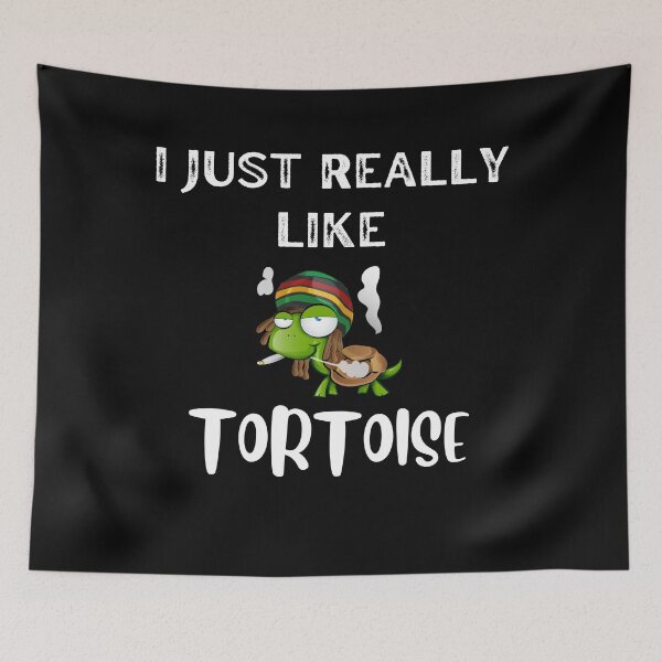 Item preview, I Just Really Like Tortoises designed and sold by Pixelish.