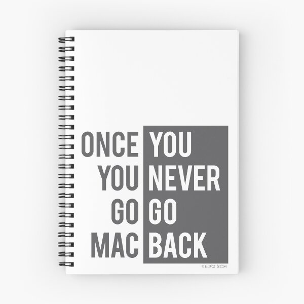 Item preview, Once You Go Mac, You Never Go Back designed and sold by illufox.
