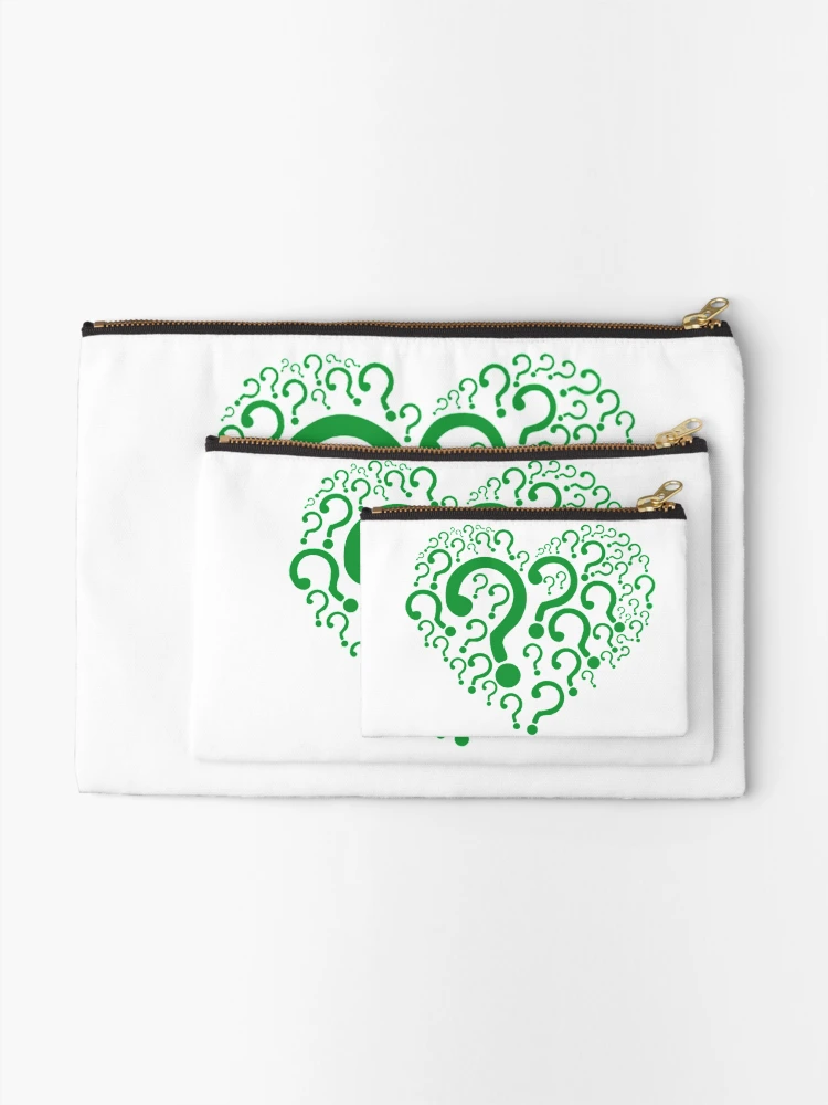 Thumbnail 2 of 4, Zipper Pouch, The Riddler designed and sold by kcgfx.
