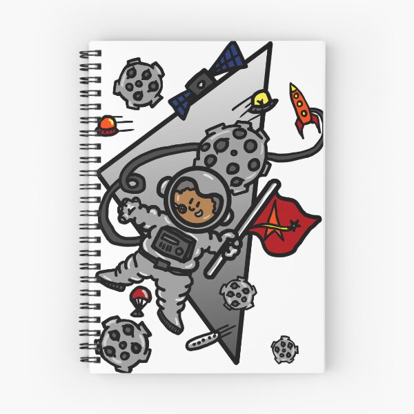 Item preview, Cute cartoon character Denson (astronaut) designed and sold by goldishdrawings.