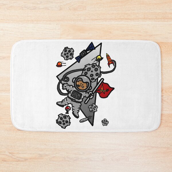 Item preview, Cute cartoon character Denson (astronaut) designed and sold by goldishdrawings.