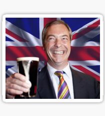 Nigel Farage Leader of UK Sticker