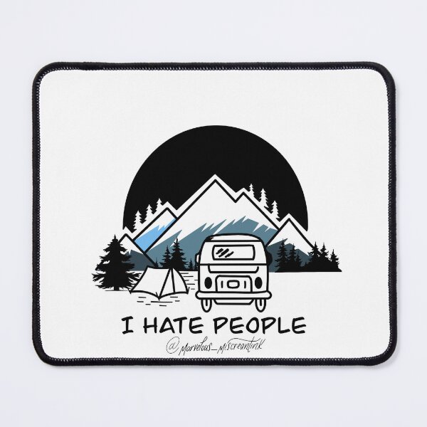 Item preview, I Hate People designed and sold by MiscreantInk.