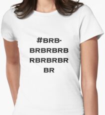 #brbbrbrbrbrbrbrbrbr black Women's Fitted T-Shirt