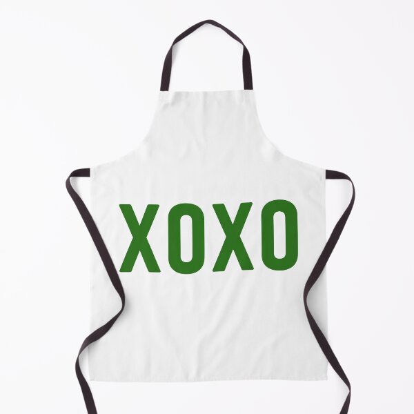 Item preview, Dark green XOXO, Hugs and Kisses Love Letters designed and sold by patterniastudio.
