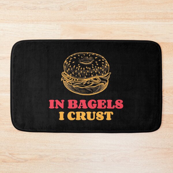 Item preview, In Bagels I Crust - Breakfast Bagel Design designed and sold by Shirtlify.
