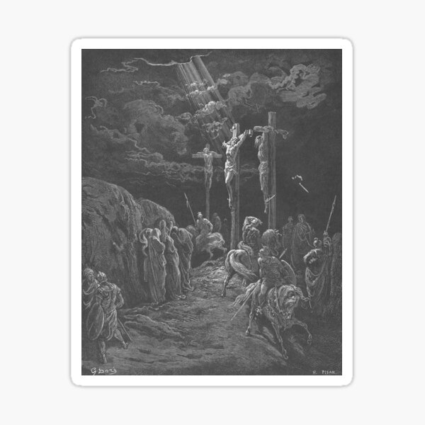 Item preview, The Crucifixion (1866) - Gustave Doré designed and sold by SALON DES ARTS.