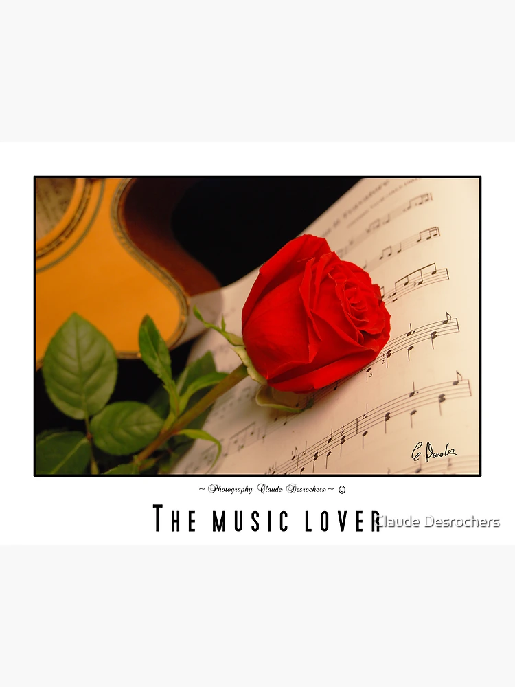 Thumbnail 3 of 3, Poster, RED ROSE designed and sold by Claude Desrochers.