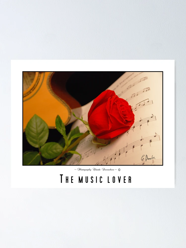 Thumbnail 1 of 3, Poster, RED ROSE designed and sold by Claude Desrochers.
