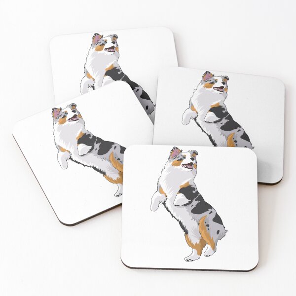 Item preview, Funny blue merle aussie designed and sold by PawsoMania.