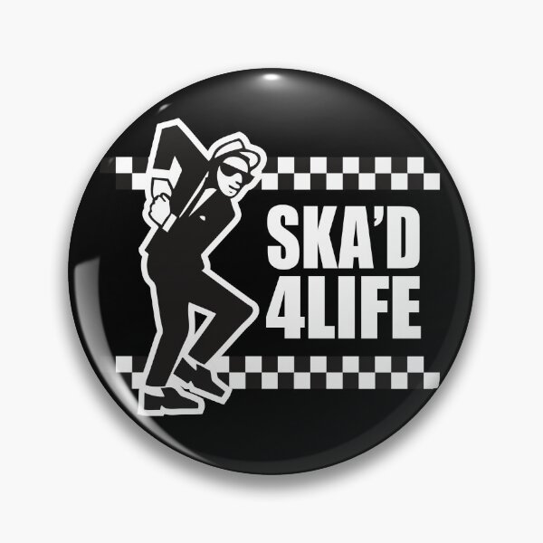 Item preview, SKA D 4 LIFE Logo for all Ska Music Fans designed and sold by peterpaz.