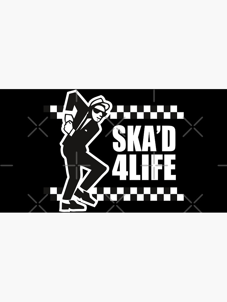 Póster «Logotipo de SKA D 4 LIFE para todos los fanáticos de la música ...