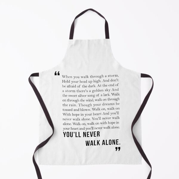 Item preview, YOULL NEVER WALK ALONE  designed and sold by RedHotReds.