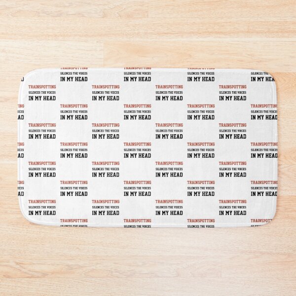 Item preview, Trainspotting Silences The Voices In My Head designed and sold by Yay Design.