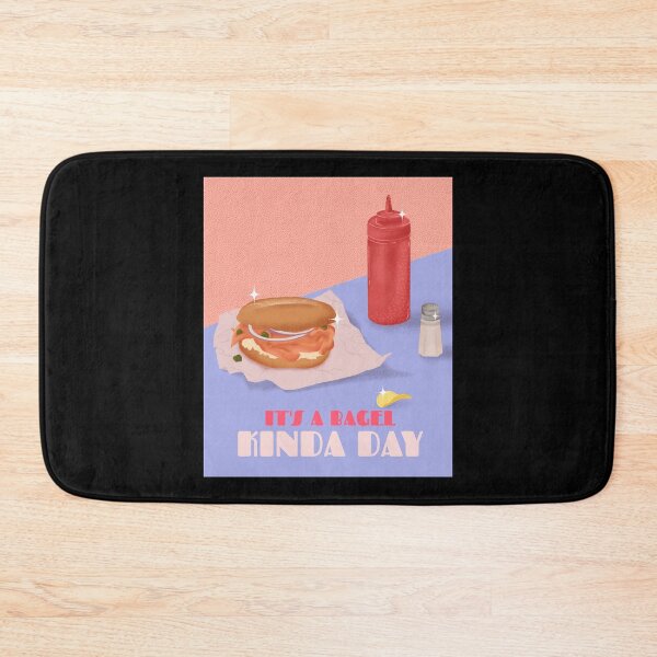 Item preview, It's A Bagel Kinda Day - Breakfast Bagel Design designed and sold by Shirtlify.