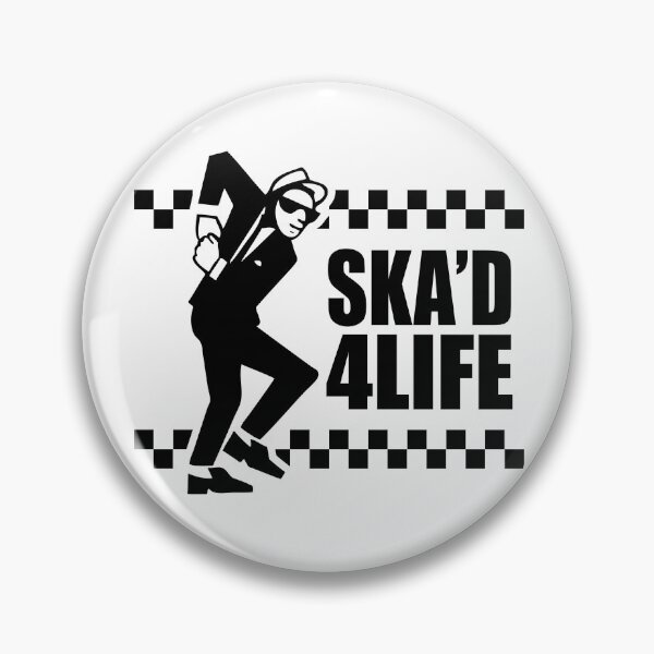 Item preview, SKA D 4 LIFE Logo for all Ska Music Fans designed and sold by peterpaz.