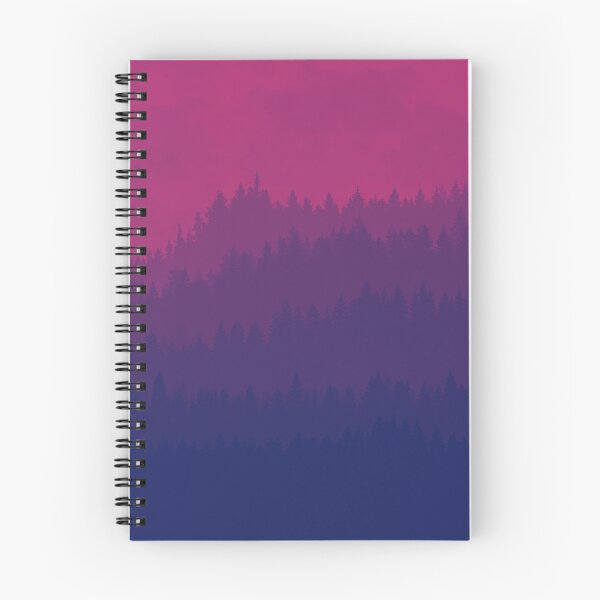 Item preview, Sunset Silhouette - Pink Blue and Purple -  designed and sold by Xernition.