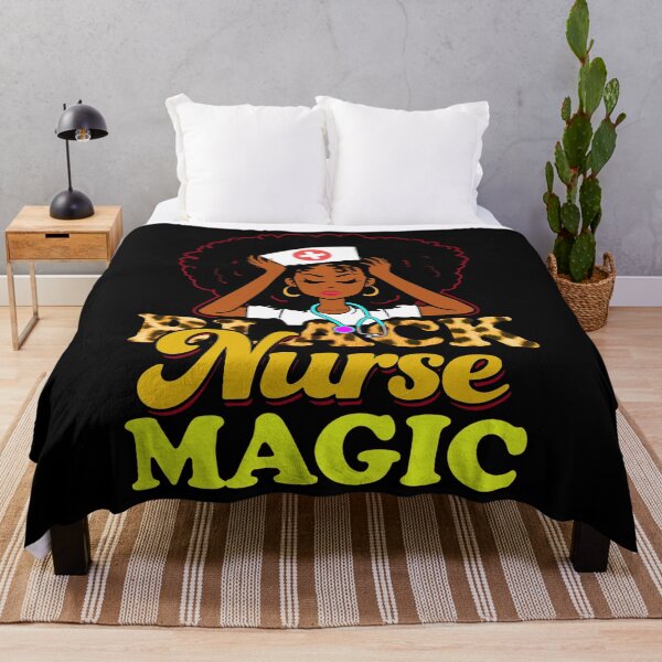 Item preview, Black Nurse Magic! Black Pride Gift designed and sold by GreenFarm2022.