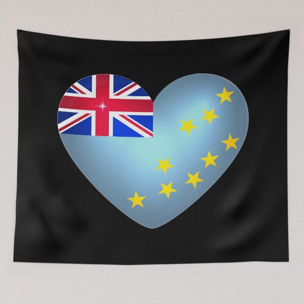Item preview, My heart is in Tuvalu, Love Tuvalu. designed and sold by ArtIsParty.