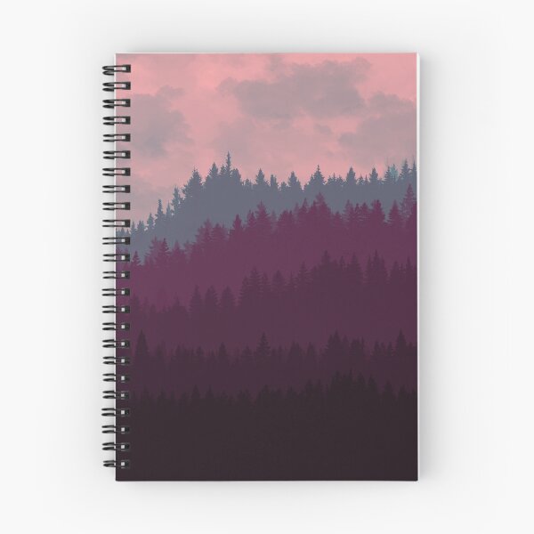 Item preview, Sunset Silhouette - Berry  -  designed and sold by Xernition.
