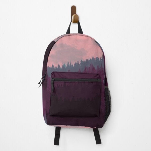Item preview, Sunset Silhouette - Berry - designed and sold by Xernition.