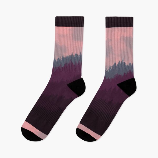 Item preview, Sunset Silhouette - Berry  -  designed and sold by Xernition.