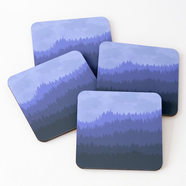 Item preview, Sunset Silhouette - Dark Blue -  designed and sold by Xernition.