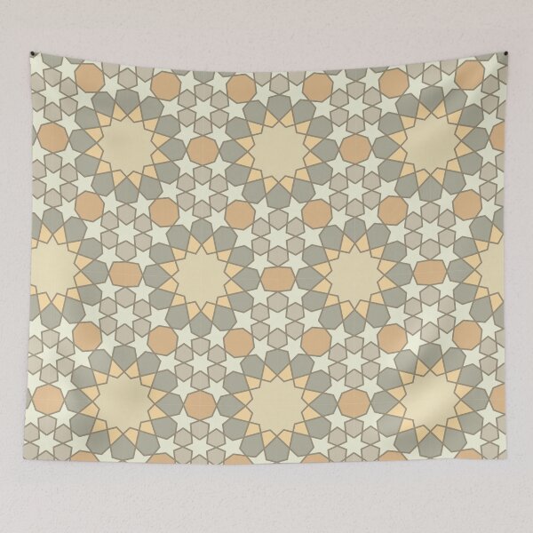 Item preview, geometric abstract pattern designed and sold by Maskan.