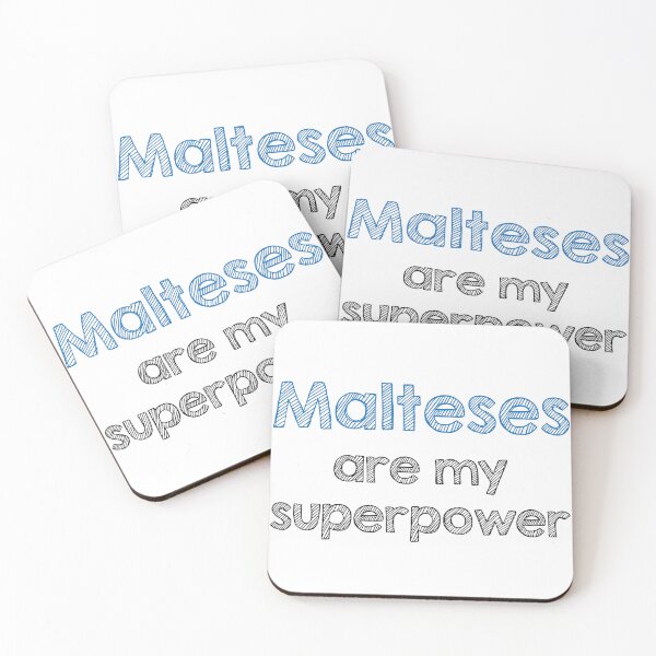 Item preview, Malteses are my superpower designed and sold by Alltooclose.