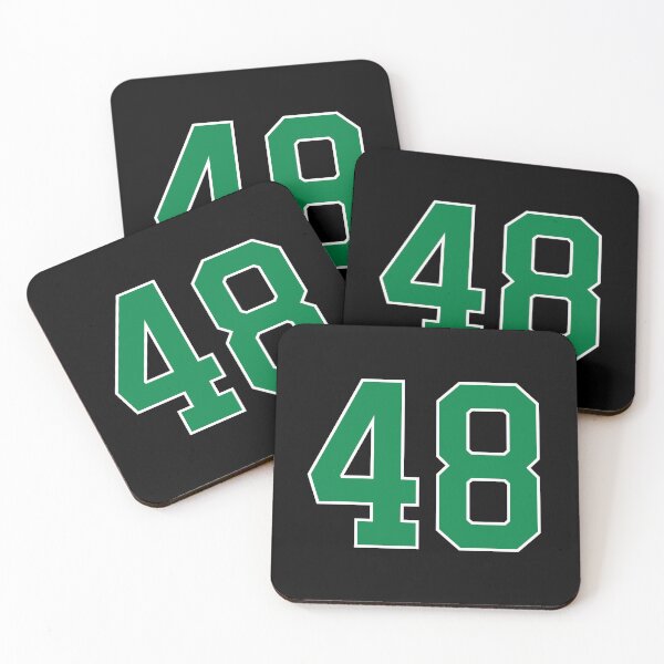Item preview, 48 number, green lucky sports forty eight designed and sold by ArtIsParty.