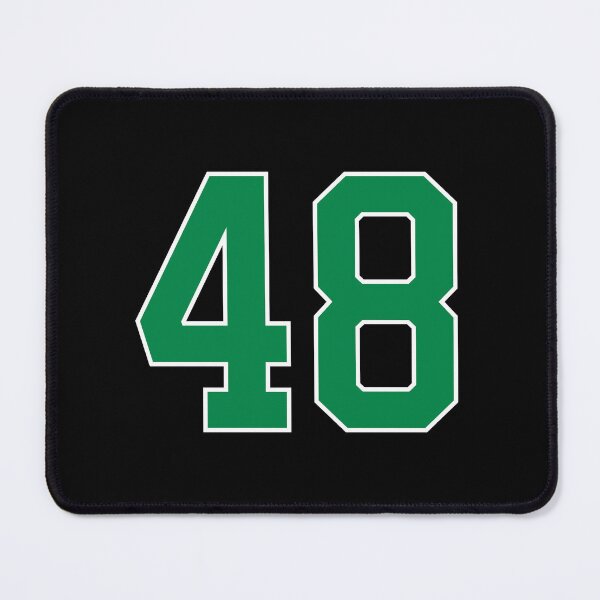 Item preview, 48 number, green lucky sports forty eight designed and sold by ArtIsParty.