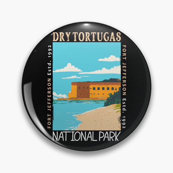 Item preview, Dry Tortugas National Park Florida Fort Jefferson Distressed designed and sold by KrisSidDesigns.