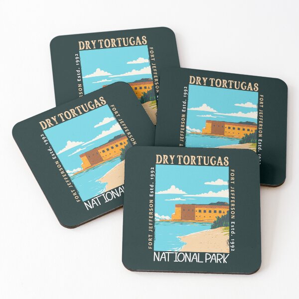 Item preview, Dry Tortugas National Park Florida Fort Jefferson Distressed designed and sold by KrisSidDesigns.