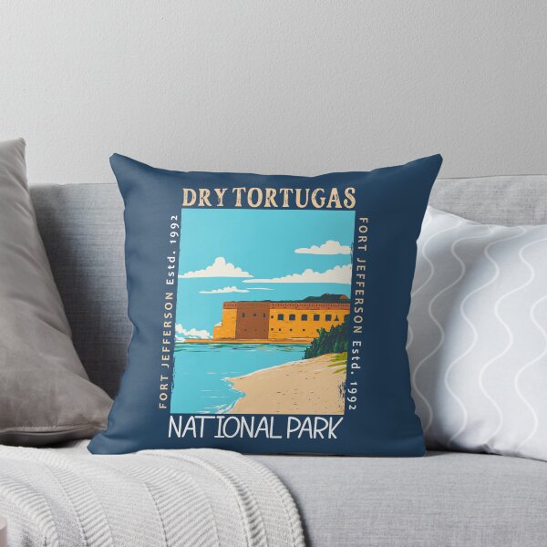 Item preview, Dry Tortugas National Park Florida Fort Jefferson Distressed designed and sold by KrisSidDesigns.