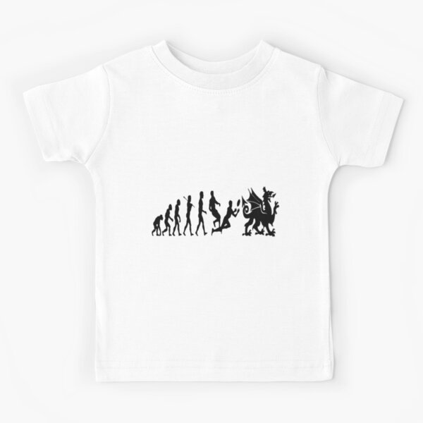 Evolution of a Rugby Player Kids Tee Childs Ages 3-13 T-Shirt Various Colours 