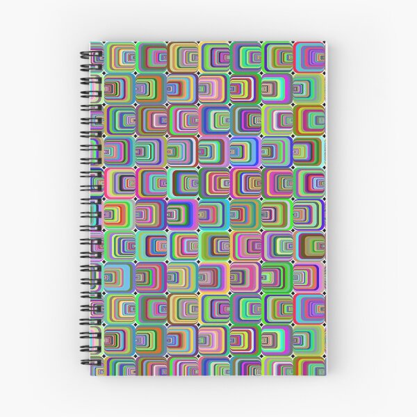 Item preview, Psychedelic Squares in Bright Colors  designed and sold by MelindaLedsome.