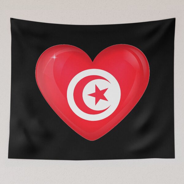 Item preview, My heart is in Tunisia, Love Tunisia. designed and sold by ArtIsParty.
