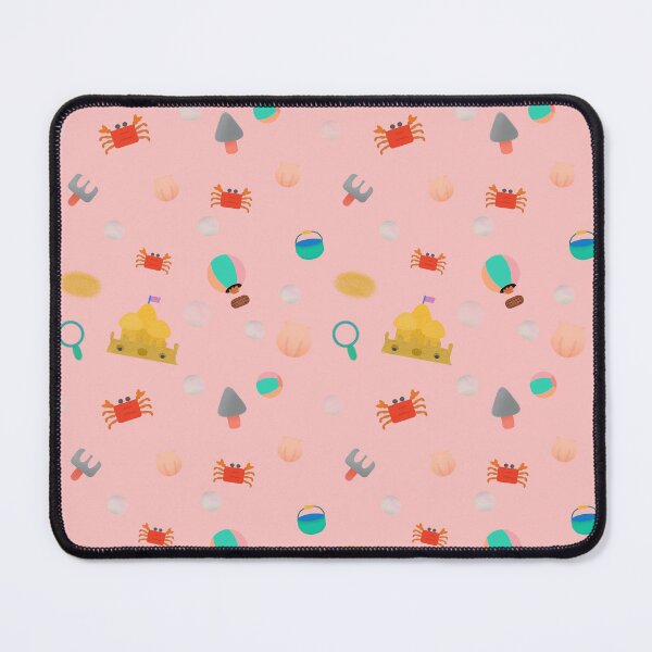Item preview, Beach Theme Pattern- Pink designed and sold by MILdecals.