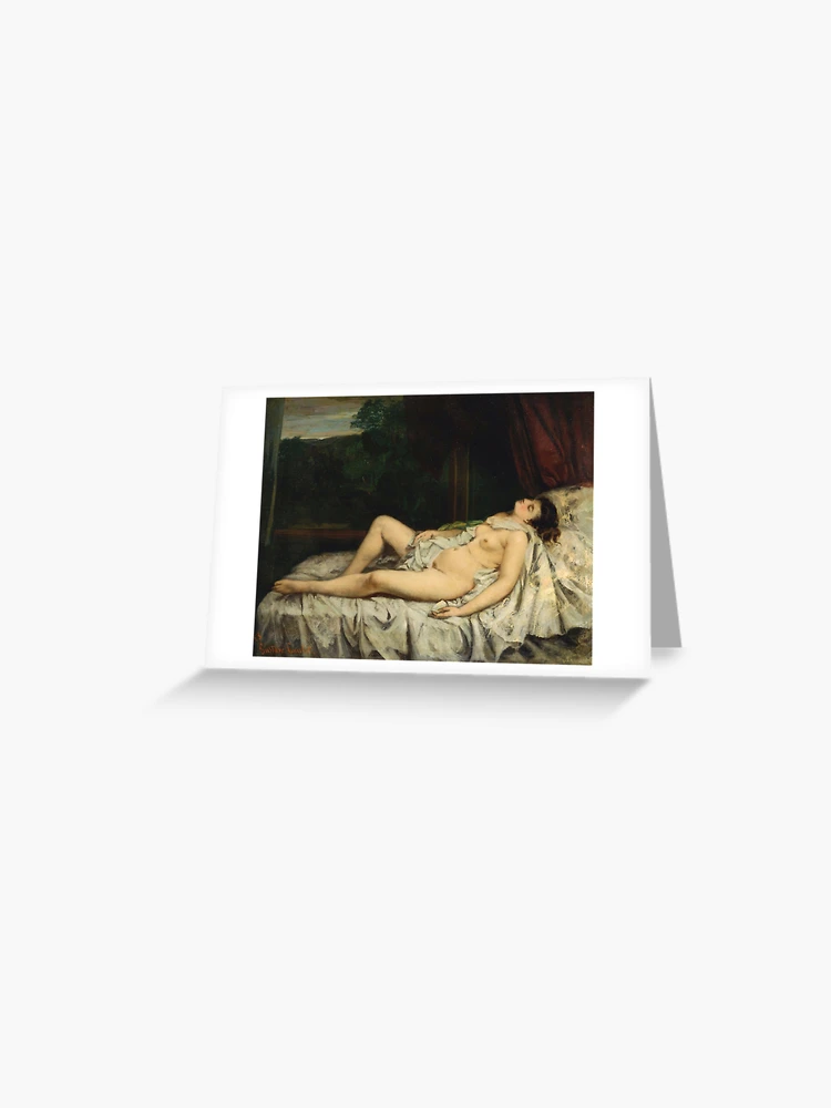 Gustave Courbet, Sleeping Nude (1858)