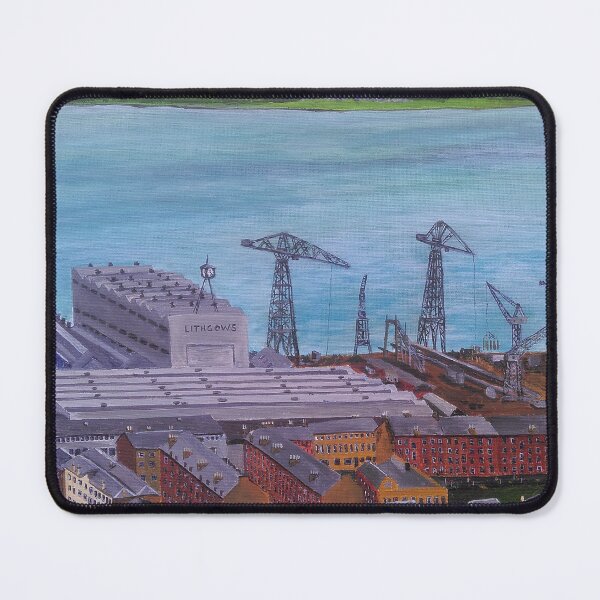 Item preview, Kingston Yard, Port Glasgow designed and sold by CrossanArt.