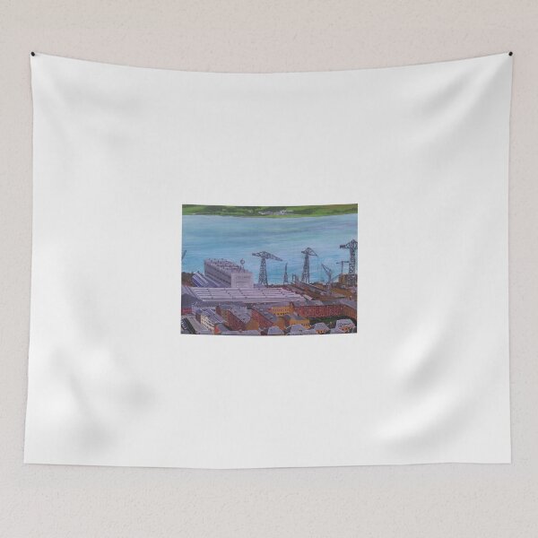Item preview, Kingston Yard, Port Glasgow designed and sold by CrossanArt.