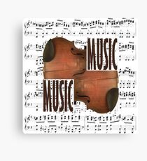 Music Canvas Print