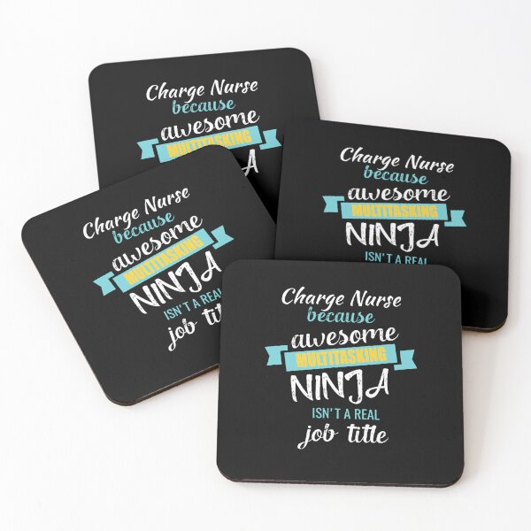 Item preview, Charge Nurse Funny Multitasking Ninja Job designed and sold by GreenFarm2022.